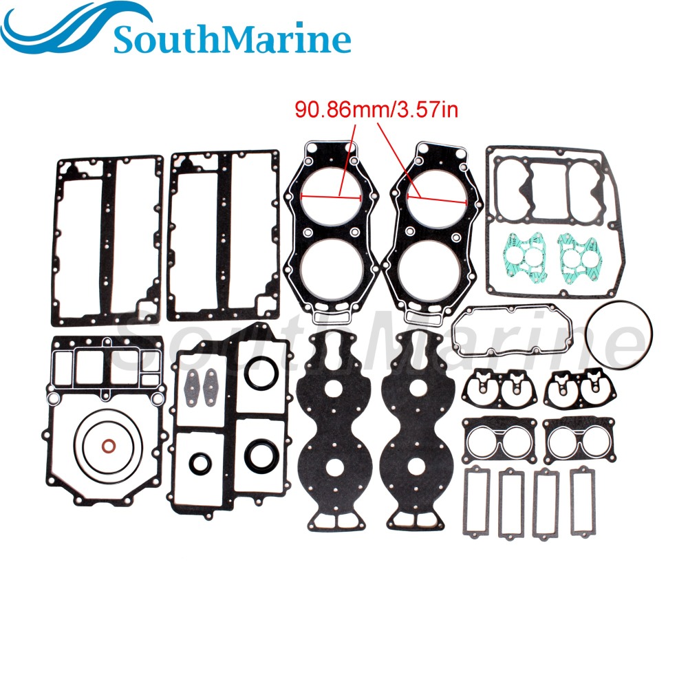 Boat Engine 6E5-W0001-00/01 6E5-W0001-A3 6E5-W0001-A2/A1/A0 Power Head Gasket Kits for Yamaha V4 100AETO 115CETO 130BETO
