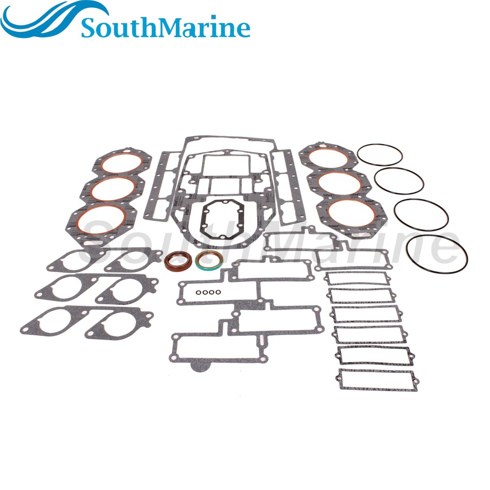 Boat Engine 436891 0436891 777469 0777469 18-4323 Power Head Gasket Set for Evinrude Johnson OMC BRP 185HP-225HP V6