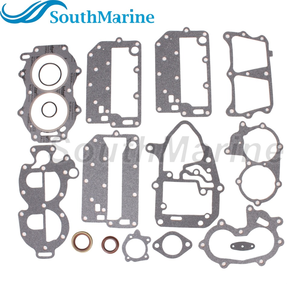 Boat Engine 0392615 0392567 0433941 18-4307 Power Head Powerhead Gasket Set Kit for Evinrude Johnson OMC BRP 20HP 25HP 30HP 35HP