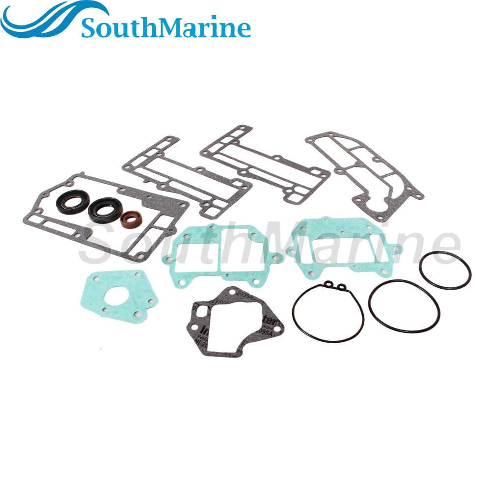 Boat Engine 6G1-W0001-00 6G1-W0001-01 6G1-W0001-02 6G1-W0001-A2 18-99117 Lower Casing Gasket Kits for Yamaha 6HP 8HP 6C 8C