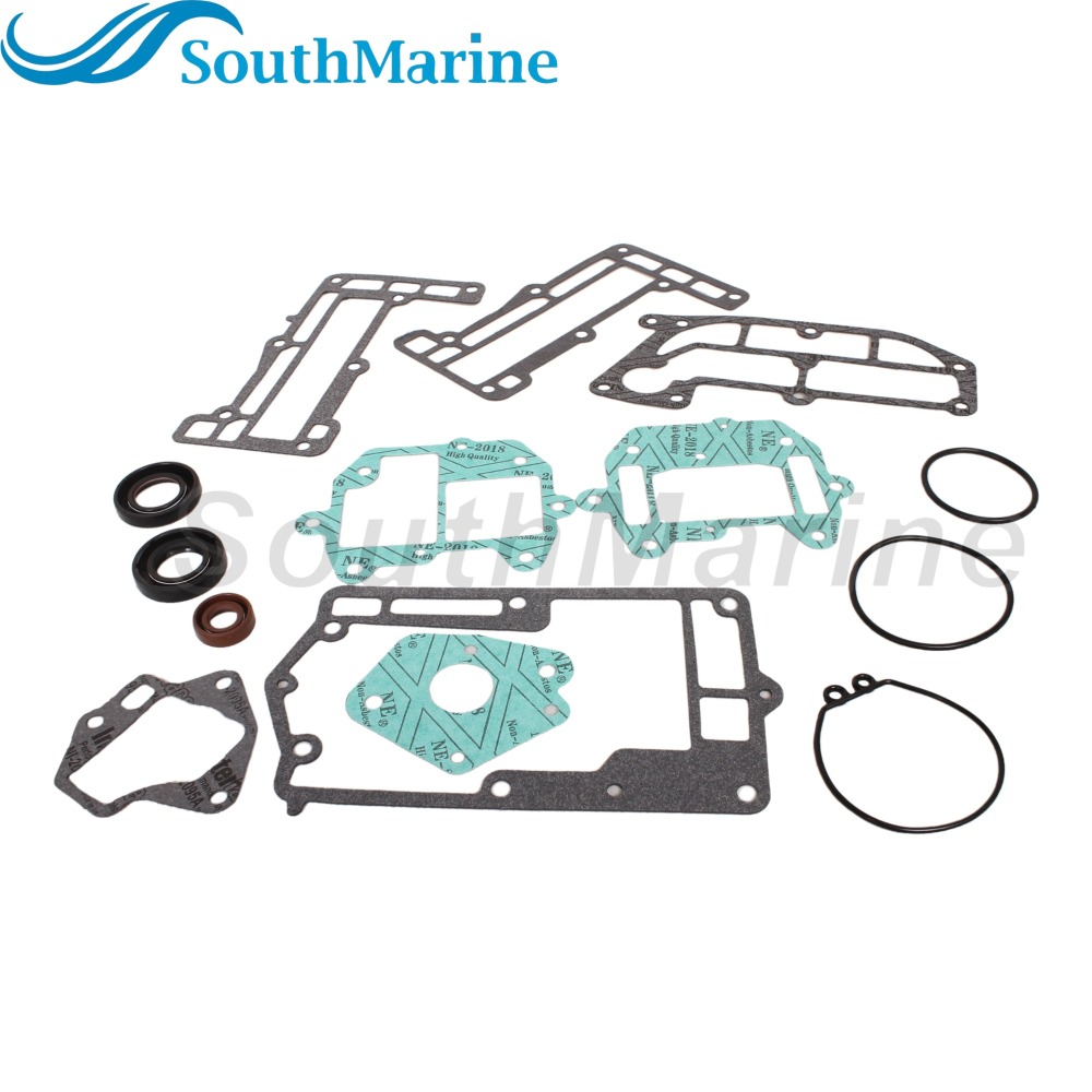 Boat Engine 6G1-W0001-00 6G1-W0001-01 6G1-W0001-02 6G1-W0001-A2 18-99117 Lower Casing Gasket Kits for Yamaha 6HP 8HP 6C 8C