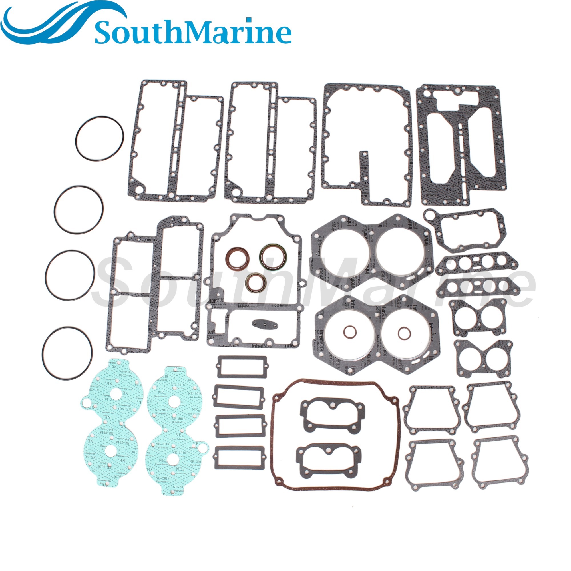 Boat Engine 439085 777398 389556 391300 18-4303-1 Power Head Powerhead Gasket Set for Evinrude Johnson OMC BRP V4 90HP 115HP