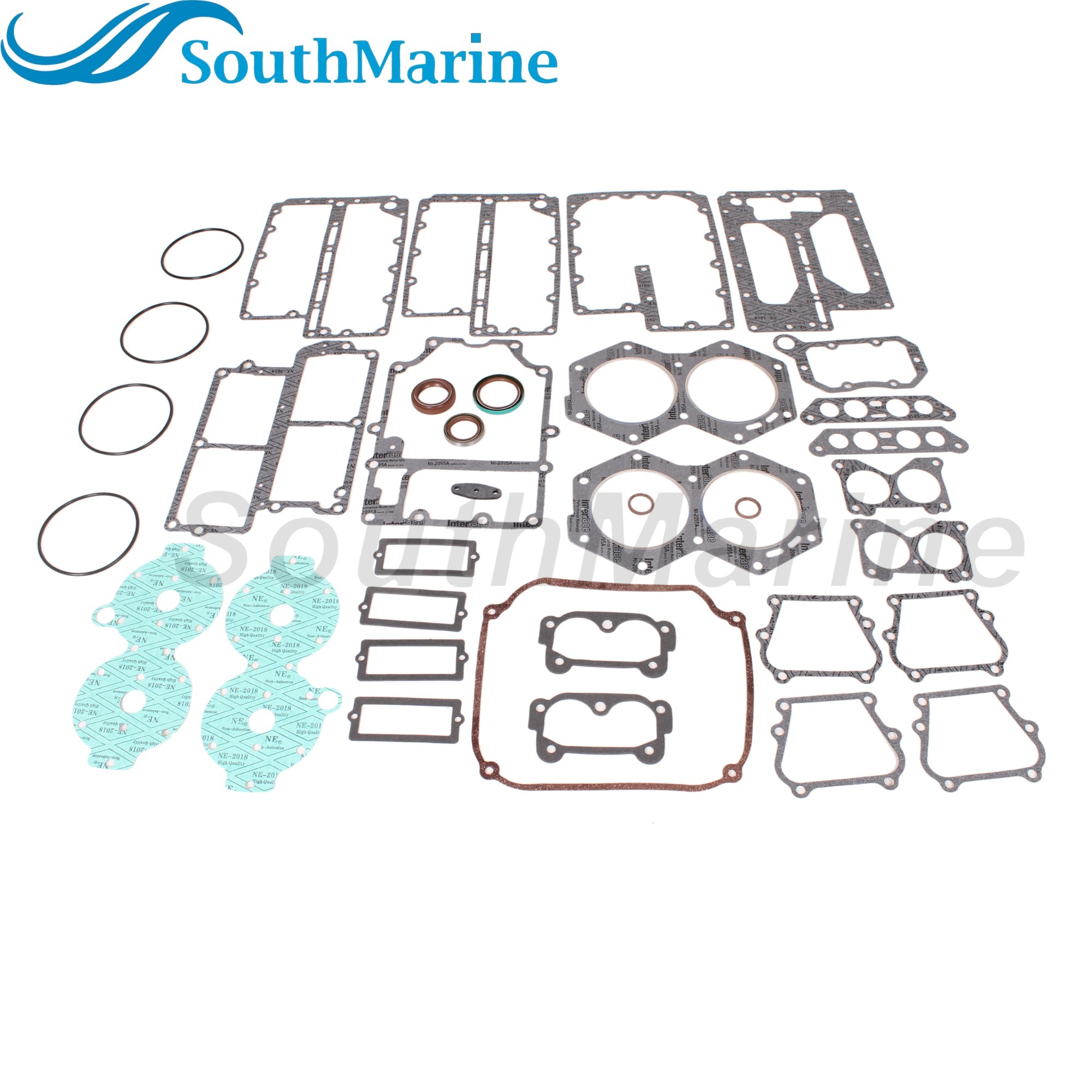 Boat Engine 439085 777398 389556 391300 18-4303-1 Power Head Powerhead Gasket Set for Evinrude Johnson OMC BRP V4 90HP 115HP