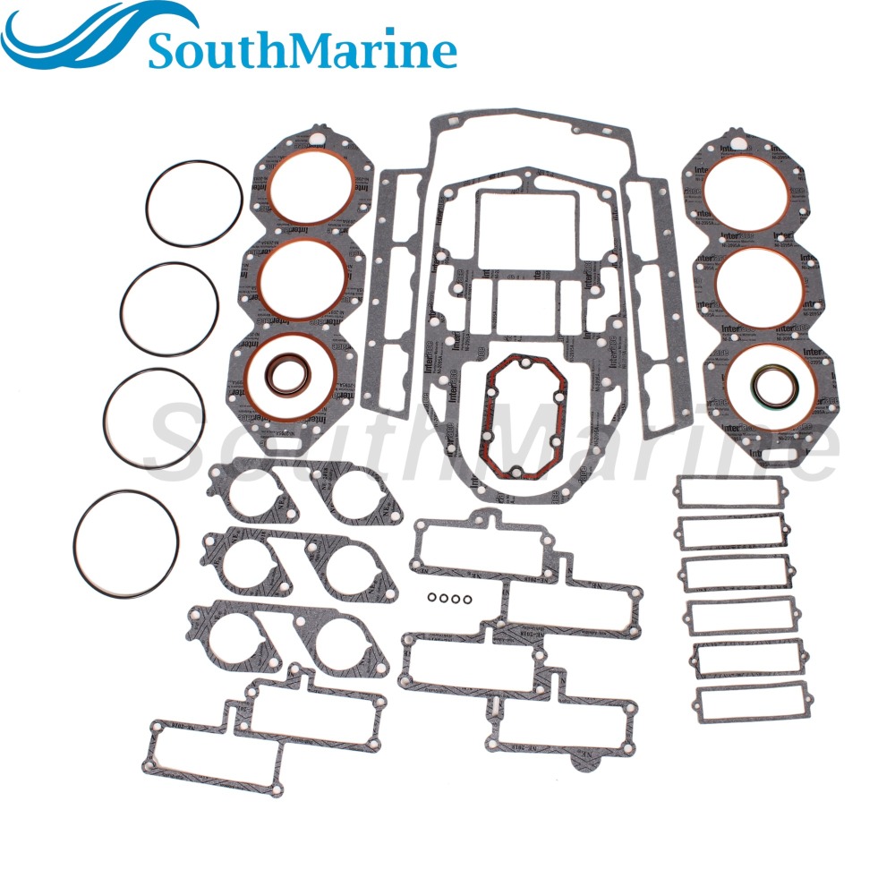 Boat Engine 436891 0436891 777469 0777469 18-4323 Power Head Gasket Set for Evinrude Johnson OMC BRP 185HP-225HP V6
