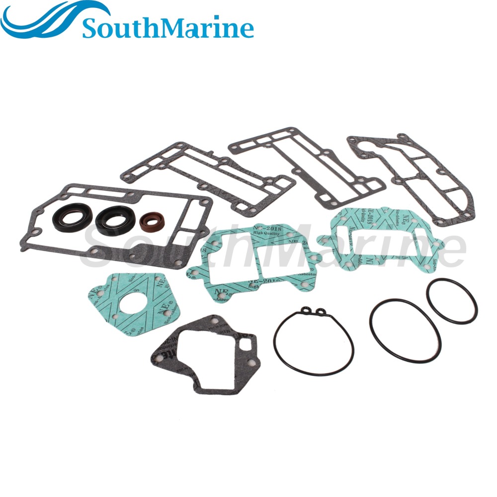 Boat Engine 6G1-W0001-00 6G1-W0001-01 6G1-W0001-02 6G1-W0001-A2 18-99117 Lower Casing Gasket Kits for Yamaha 6HP 8HP 6C 8C