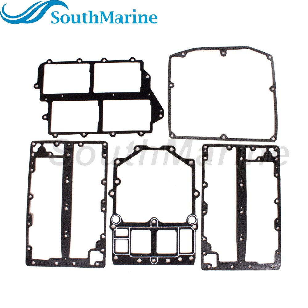 Boat Engine 6E5-W0001-00/01 6E5-W0001-A3 6E5-W0001-A2/A1/A0 Power Head Gasket Kits for Yamaha V4 100AETO 115CETO 130BETO
