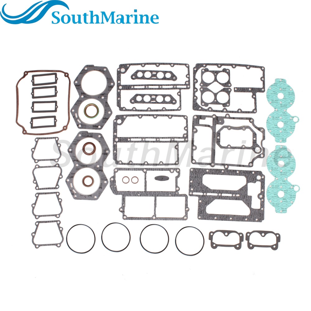 Boat Engine 439085 777398 389556 391300 18-4303-1 Power Head Powerhead Gasket Set for Evinrude Johnson OMC BRP V4 90HP 115HP