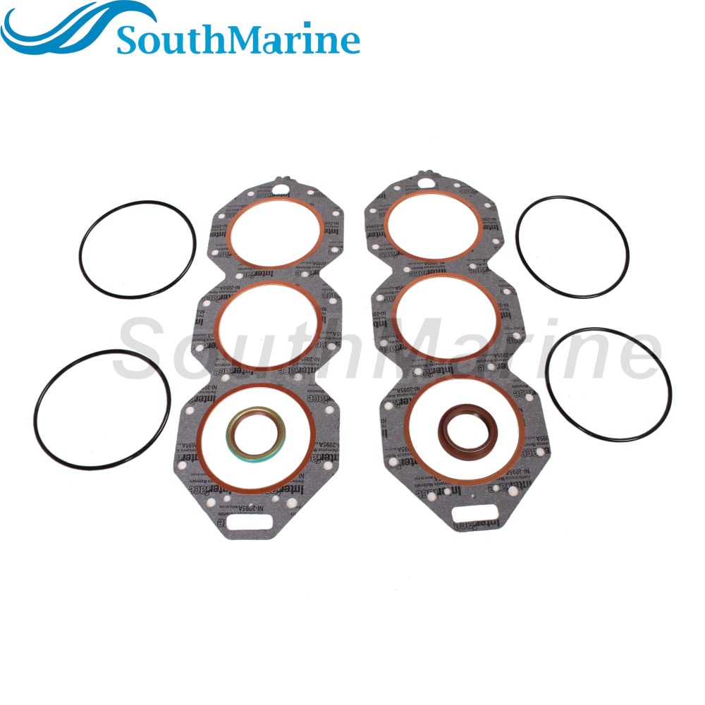 Boat Engine 436891 0436891 777469 0777469 18-4323 Power Head Gasket Set for Evinrude Johnson OMC BRP 185HP-225HP V6