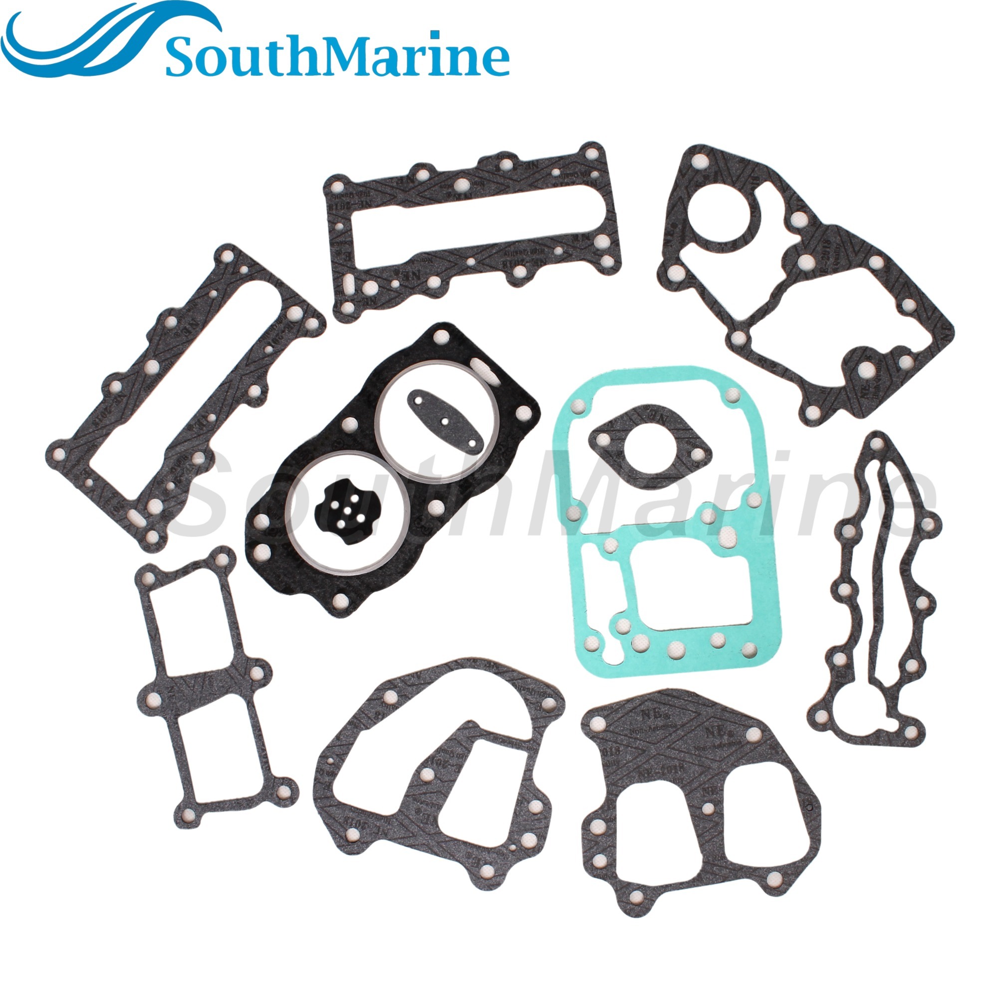 Boat Engine 436358 0436358 39353 Power Head Powerhead Gasket Set Kits for Evinrude Johnson OMC BRP 9.9HP 15HP WSM 500-119