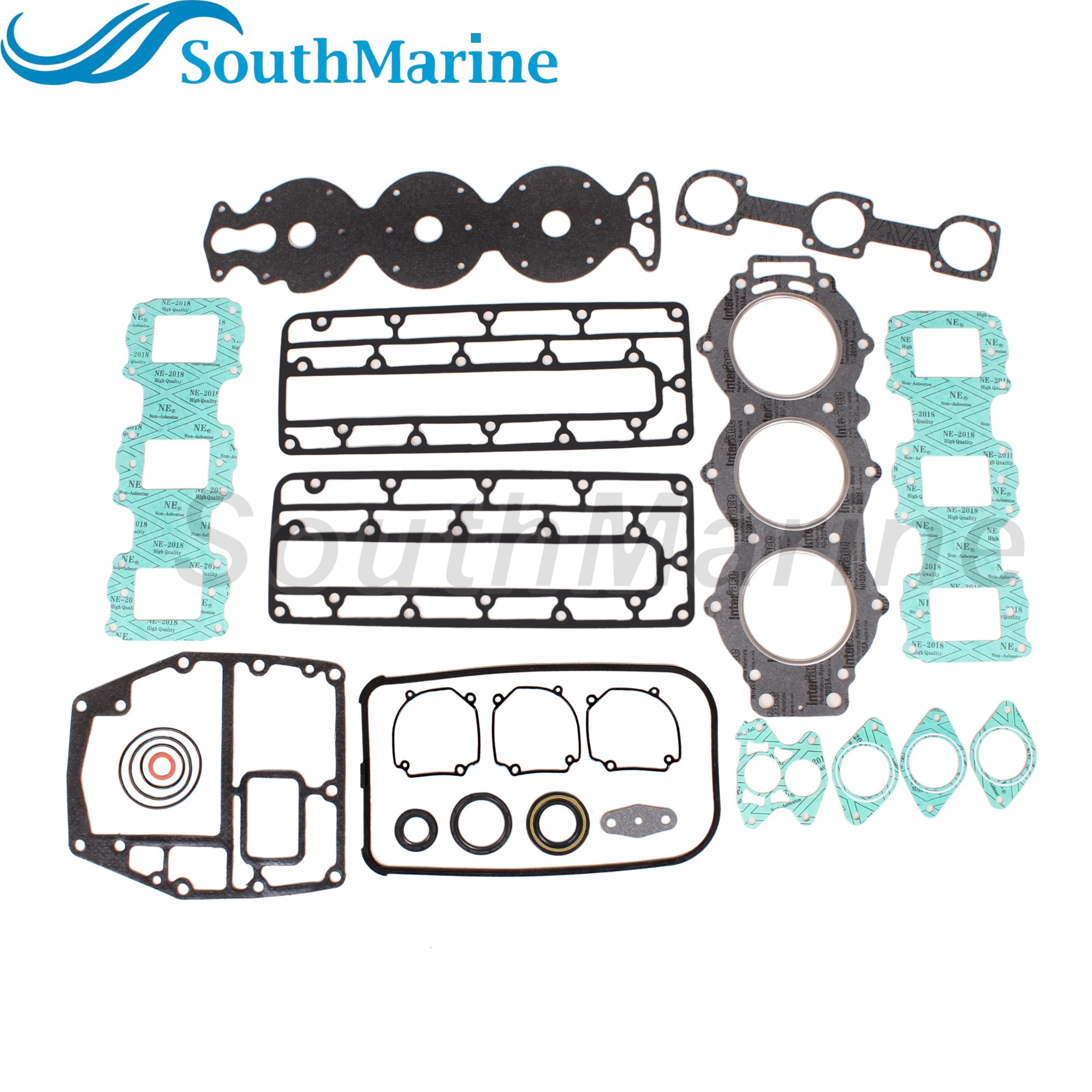 Boat Engine 688-W0001-02/01/00 688-W0001-A0 18-4415 Power Head Gasket Kits for Yamaha Outboard Motor 75HP 85HP 90HP