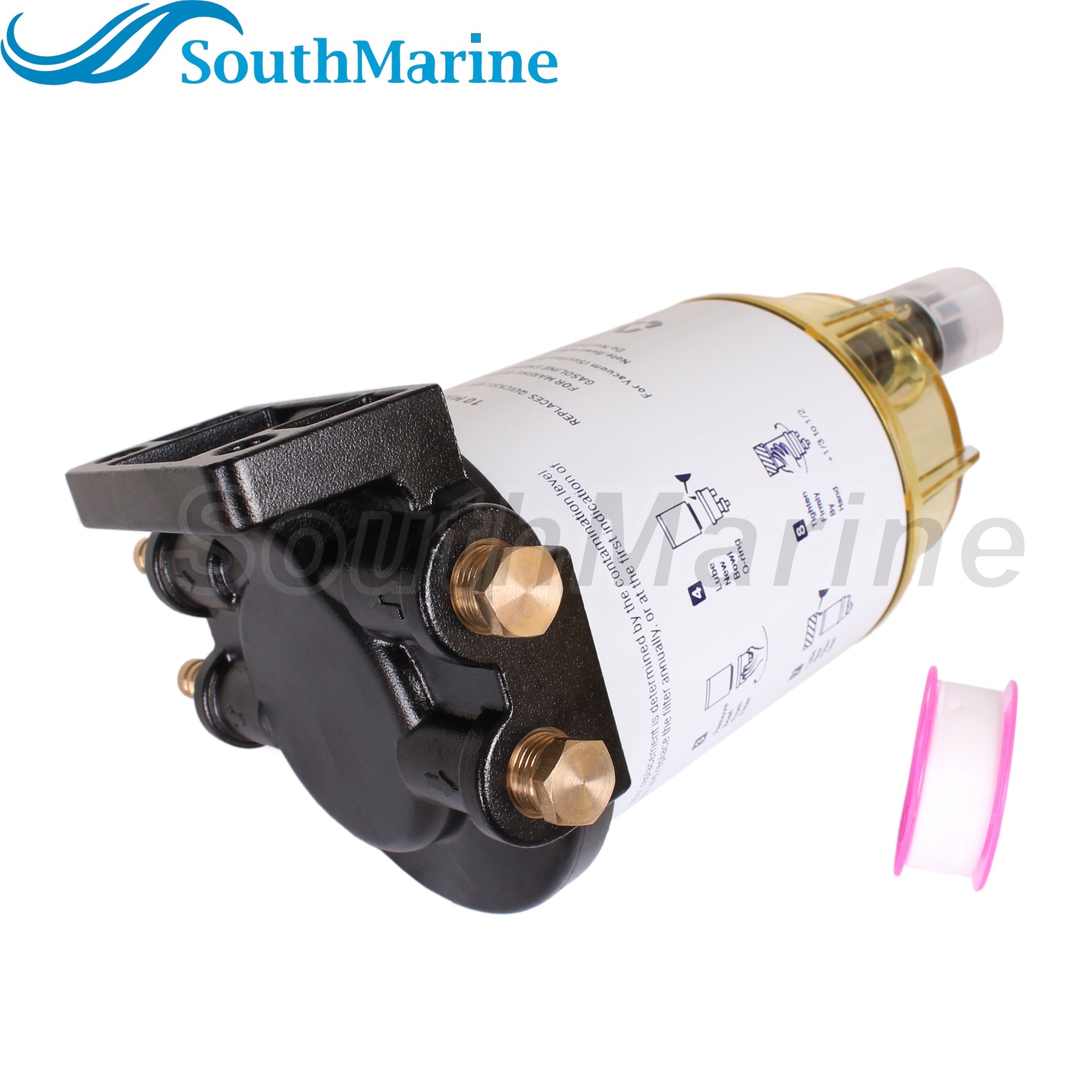 Boat Engine S3213 B32013 18-7919 18-7932-1 18-17928 Fuel Filter Water Separator Assembly MAR-24563-00 for Yamaha 60 GPH