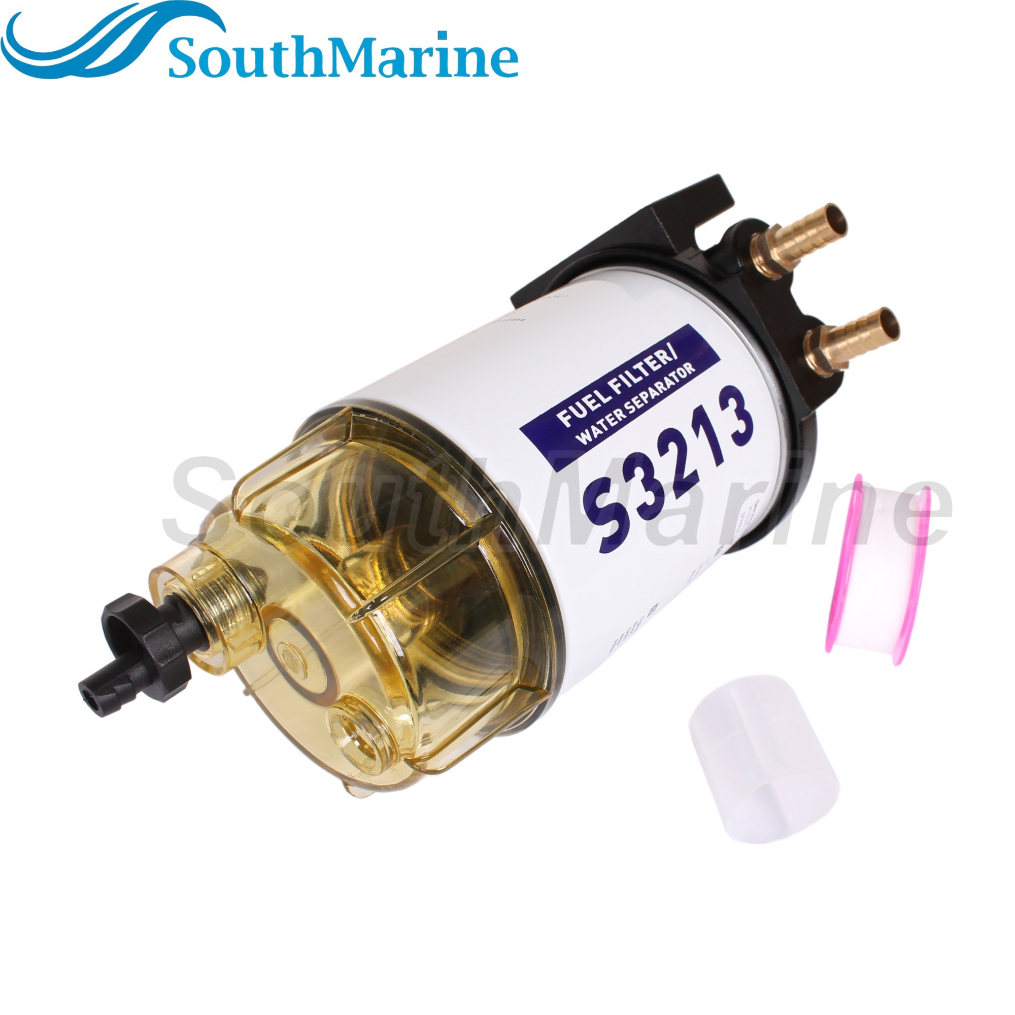 Boat Engine S3213 B32013 18-7919 18-7932-1 18-17928 Fuel Filter Water Separator Assembly MAR-24563-00 for Yamaha 60 GPH