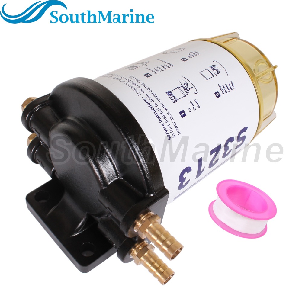 Boat Engine S3213 B32013 18-7919 18-7932-1 18-17928 Fuel Filter Water Separator Assembly MAR-24563-00 for Yamaha 60 GPH