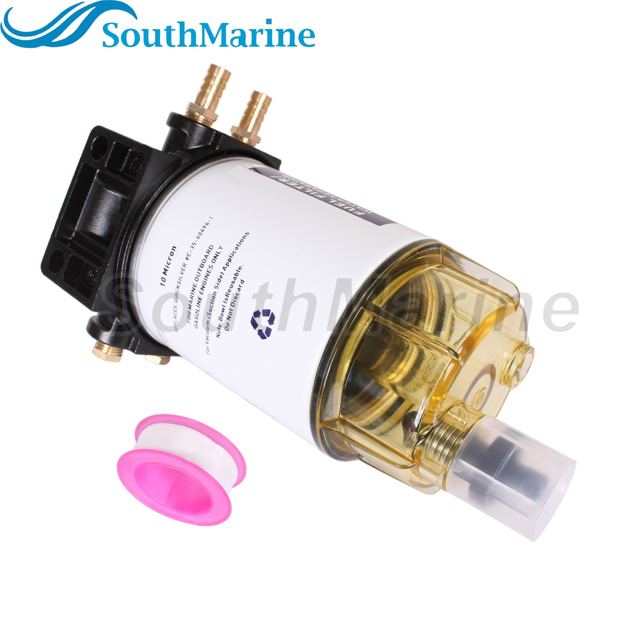 Boat Engine S3213 B32013 18-7919 18-7932-1 18-17928 Fuel Filter Water Separator Assembly MAR-24563-00 for Yamaha 60 GPH