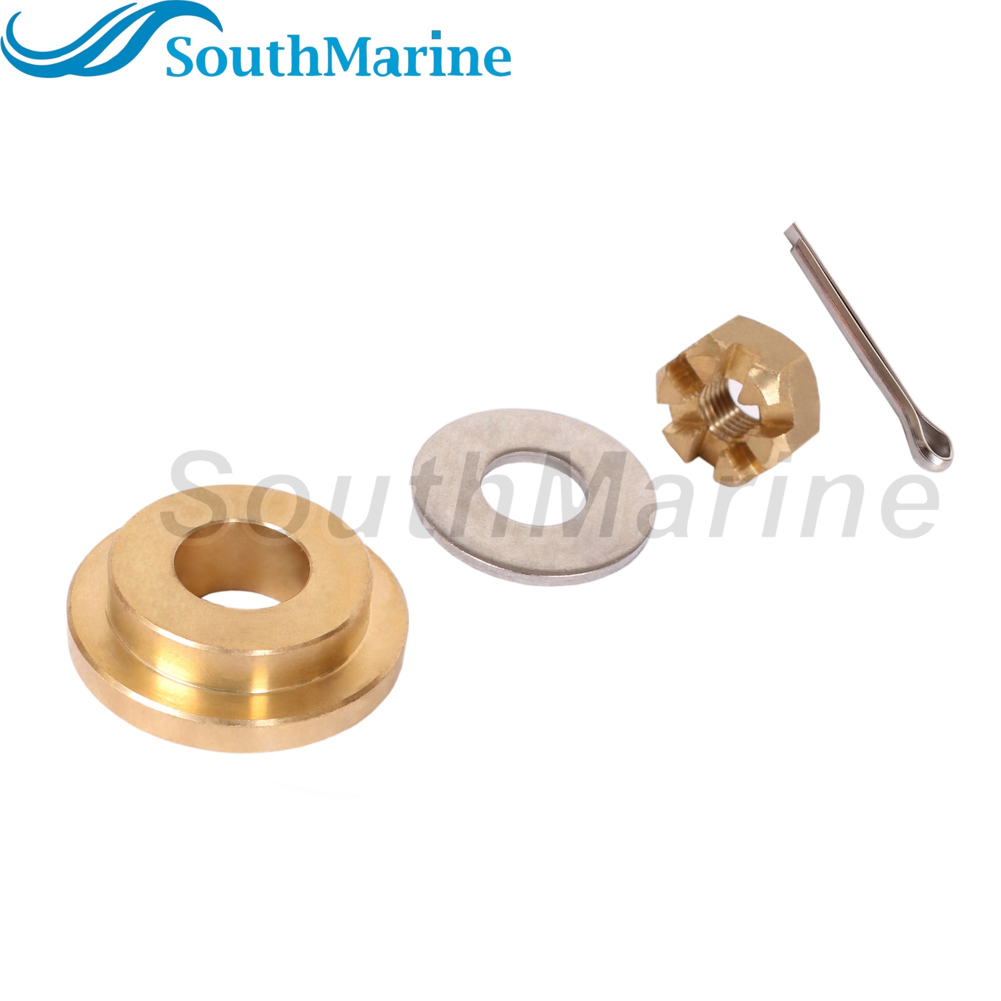 Boat Motor 6E7-45987-00/01 F15-06000015 Propeller Spacer 90171-10M01 Nut 90201-10M0 Washer 91490-30020 Pin for Yamaha 9.9HP 15HP
