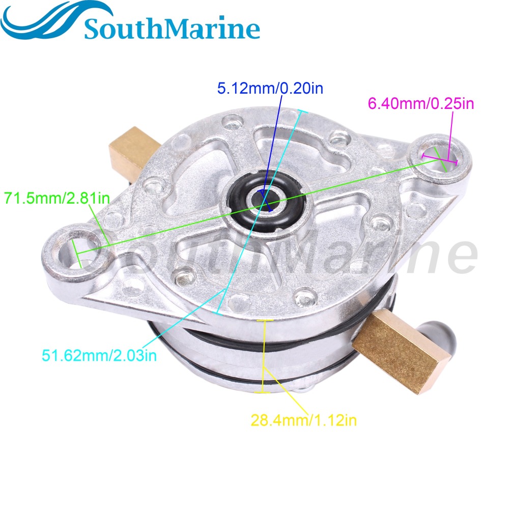 24233-G1 24233G1 14151-G1 14151G1 Fuel Pump for EZGO E-Z-G-O Marathon 2-Cycle Golf Cart Engine 1976 -1991 Z136