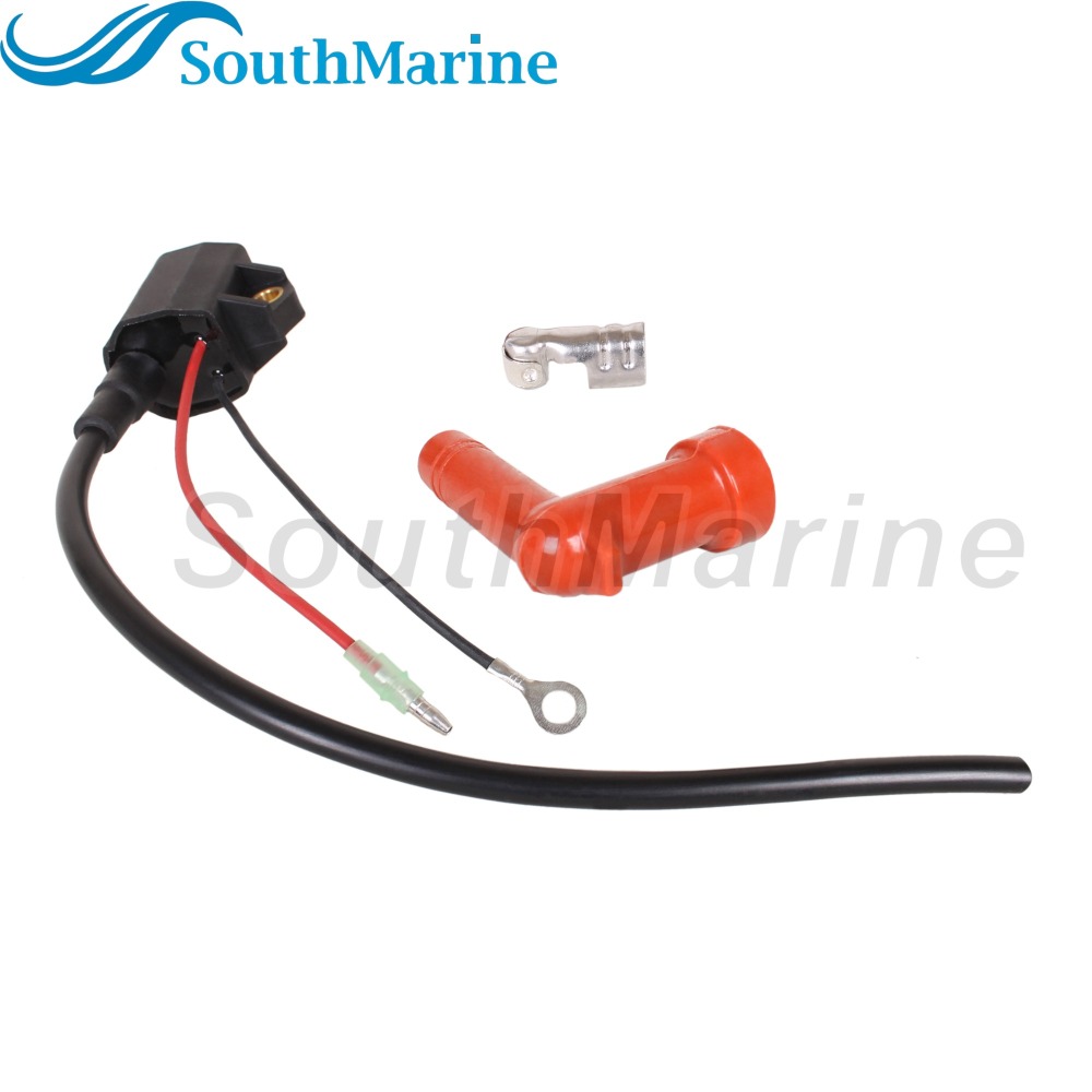 Outboard Engine 6R3-85570-00 6R3-85570-01 187-6391 18-5128 Ignition Coil Assy for Yamaha 115HP 130HP 150HP 175HP 200HP 225HP V4 V6
