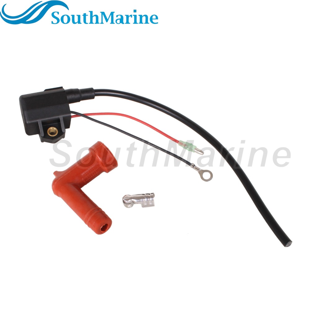 Outboard Engine 6R3-85570-00 6R3-85570-01 187-6391 18-5128 Ignition Coil Assy for Yamaha 115HP 130HP 150HP 175HP 200HP 225HP V4 V6