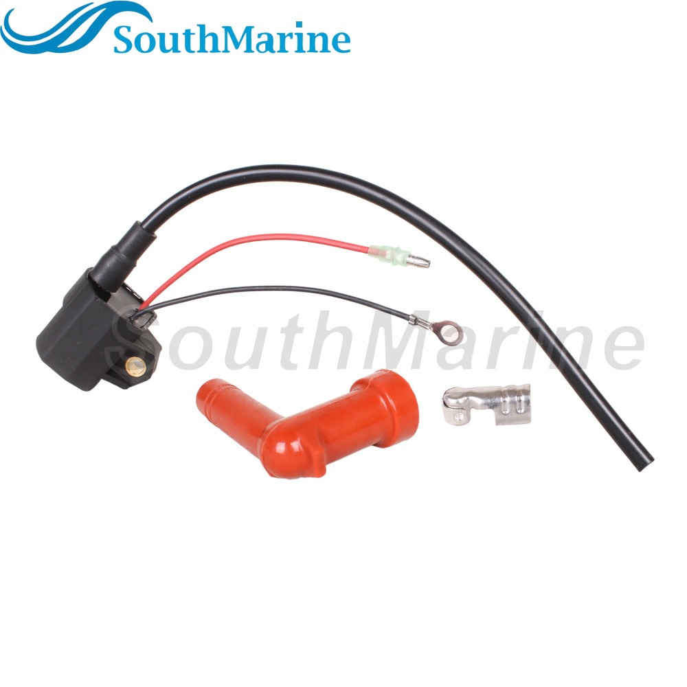 Outboard Engine 6R3-85570-00 6R3-85570-01 187-6391 18-5128 Ignition Coil Assy for Yamaha 115HP 130HP 150HP 175HP 200HP 225HP V4 V6