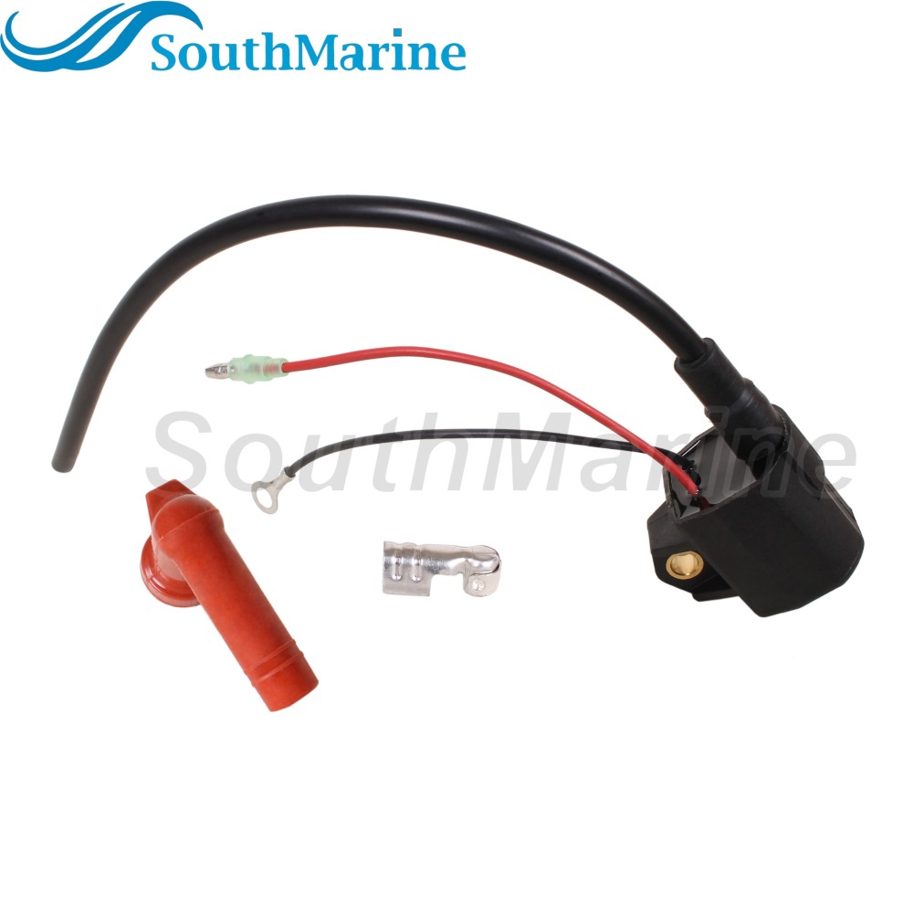 Outboard Engine 6R3-85570-00 6R3-85570-01 187-6391 18-5128 Ignition Coil Assy for Yamaha 115HP 130HP 150HP 175HP 200HP 225HP V4 V6