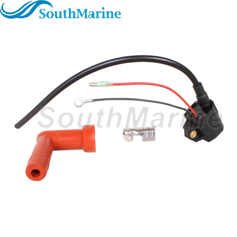 Outboard Engine 6R3-85570-00 6R3-85570-01 187-6391 18-5128 Ignition Coil Assy for Yamaha 115HP 130HP 150HP 175HP 200HP 225HP V4 V6