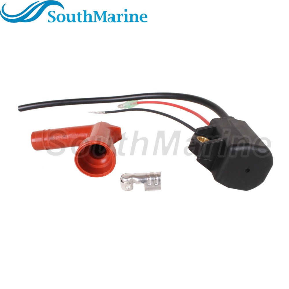 Outboard Engine 6R3-85570-00 6R3-85570-01 187-6391 18-5128 Ignition Coil Assy for Yamaha 115HP 130HP 150HP 175HP 200HP 225HP V4 V6
