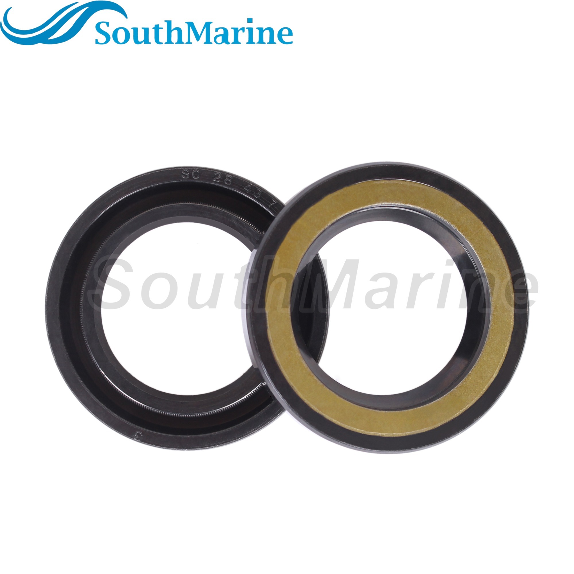 Boat Motor 93101-28M16 93101-28M16-00 18-0265 Drive Shaft Driveshaft Water Pump Oil Seal for Yamaha 115HP-300HP, 2pcs