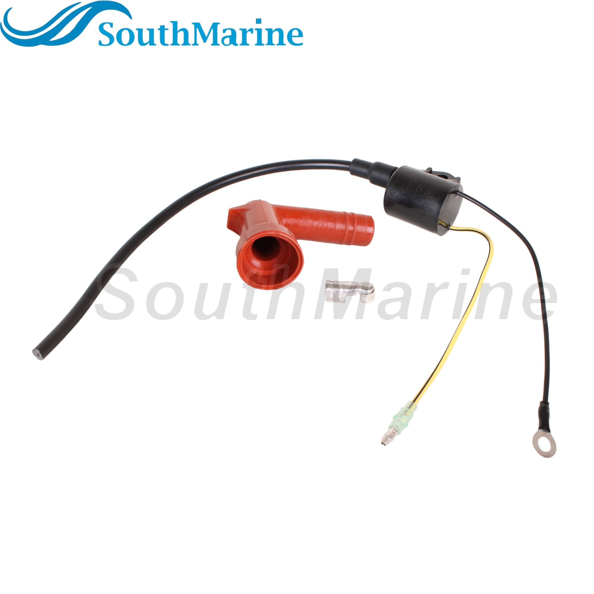 Boat Engine 3C7-06050-0 3C70605003M 3C8-06048-0 Ignition Coil for Tohatsu Nissan / 16064006 for Mercury 40HP 50HP 70HP 115HP