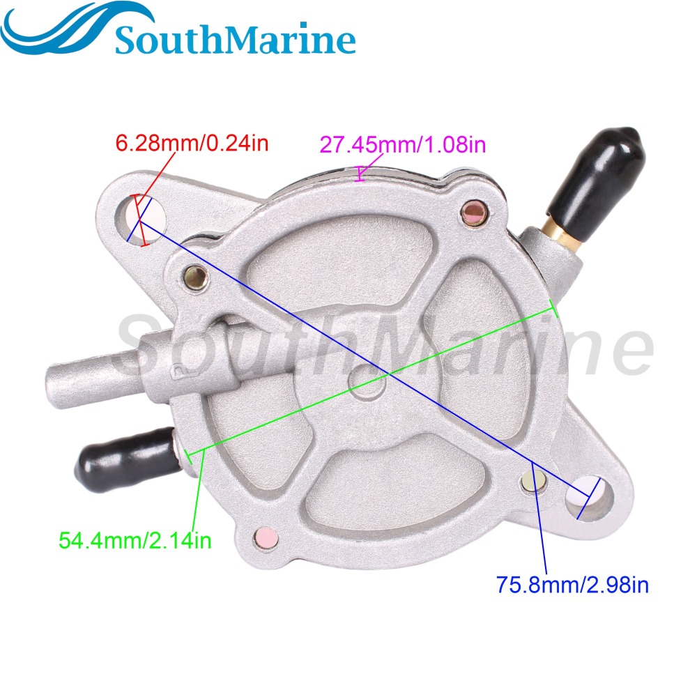 Extender Pump Vacuum Fuel Pump Range for GY6 Engine 50cc 125cc 150cc 250cc Jonway Tank Znel Lance Moped Motorcycle Scooter