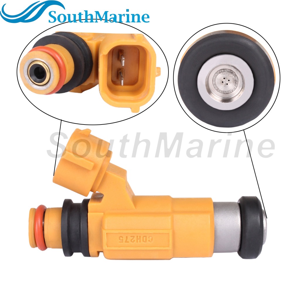 Boat Motor 63P-13761-00 63P-13761-01 CDH275 Fuel Injector for Yamaha Outboard Engine 150HP F150 V4