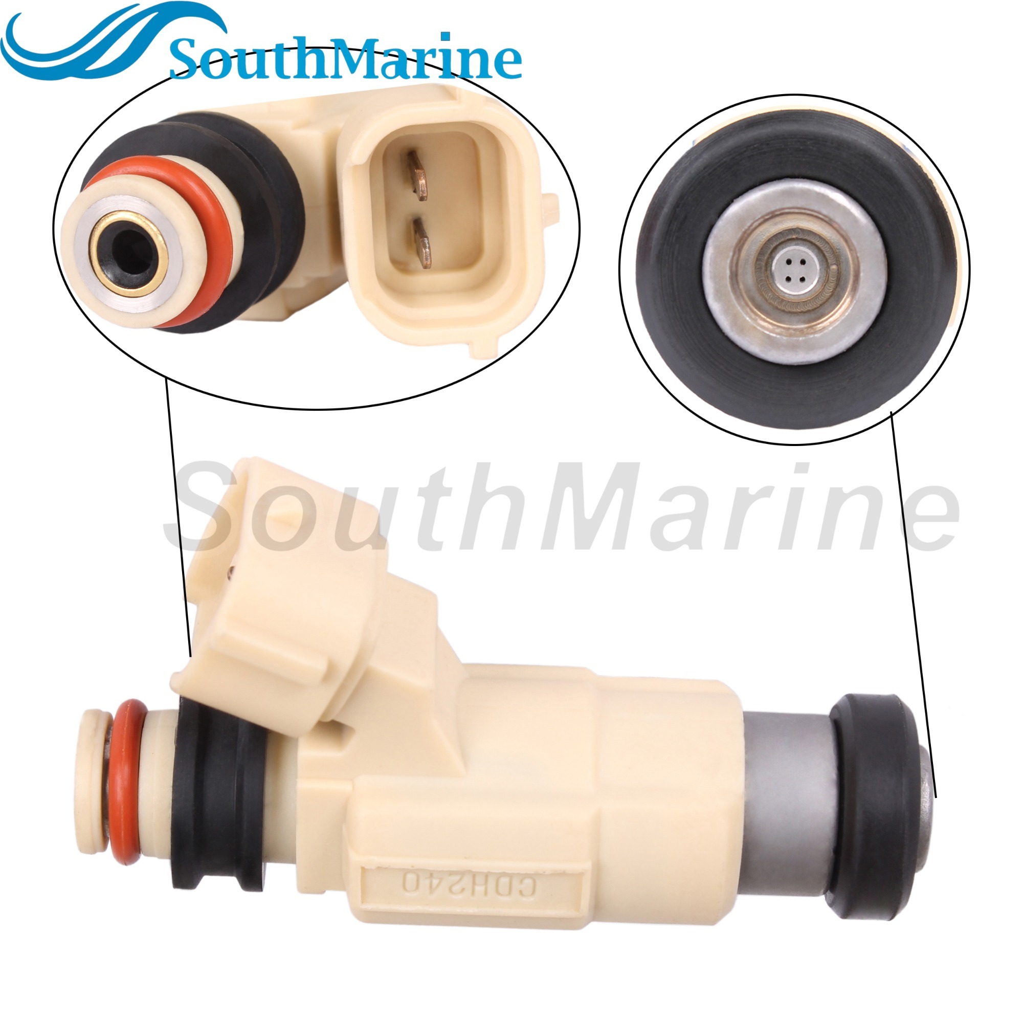 Boat Motor 69J-13761-00 CDH240 FI004 CDH-240 MR507252 MR507252 842-12299 F410261 Fuel Injection Nozzle for Yamaha 200HP 225HP