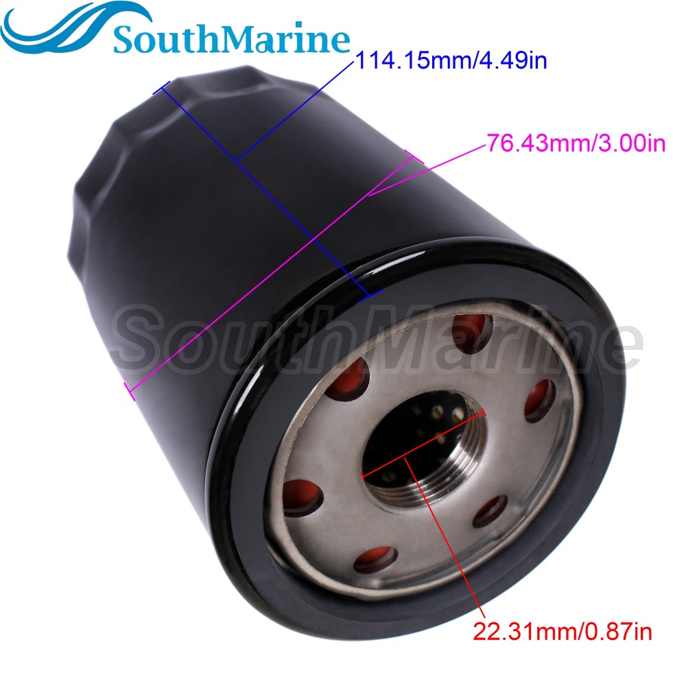 Boat Motor 877769K01 877769Q01 18-7918 9-57816 Cleaner / Oil Filter for Mercury Quicksilver Mariner 200HP-400HP 400R Verado