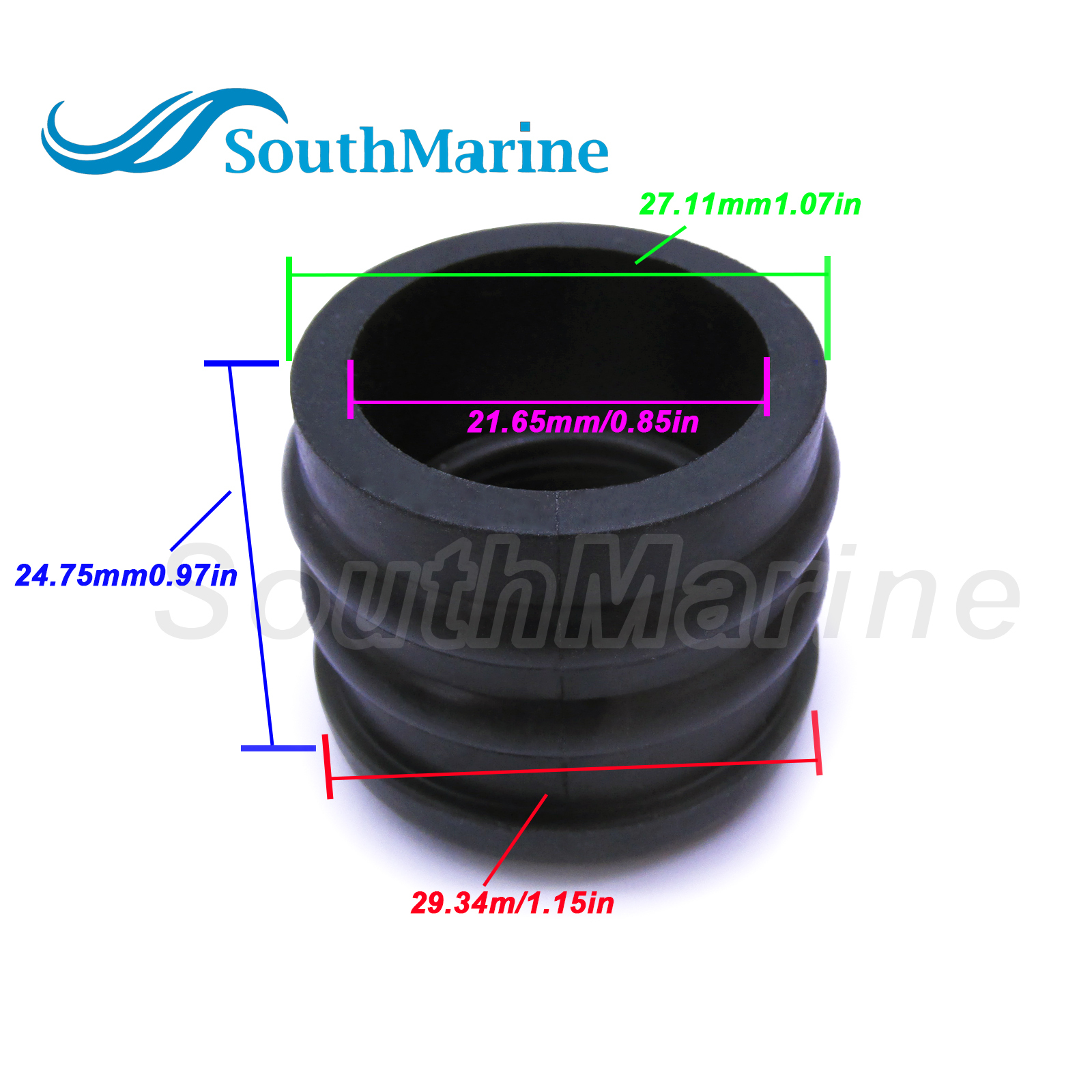 Boat Motor 6D3-R1319-00 Impeller Cap Kit / Ring for Yamaha Waverunner Outboard Engine VX 110 / fit SBT 76-410-21