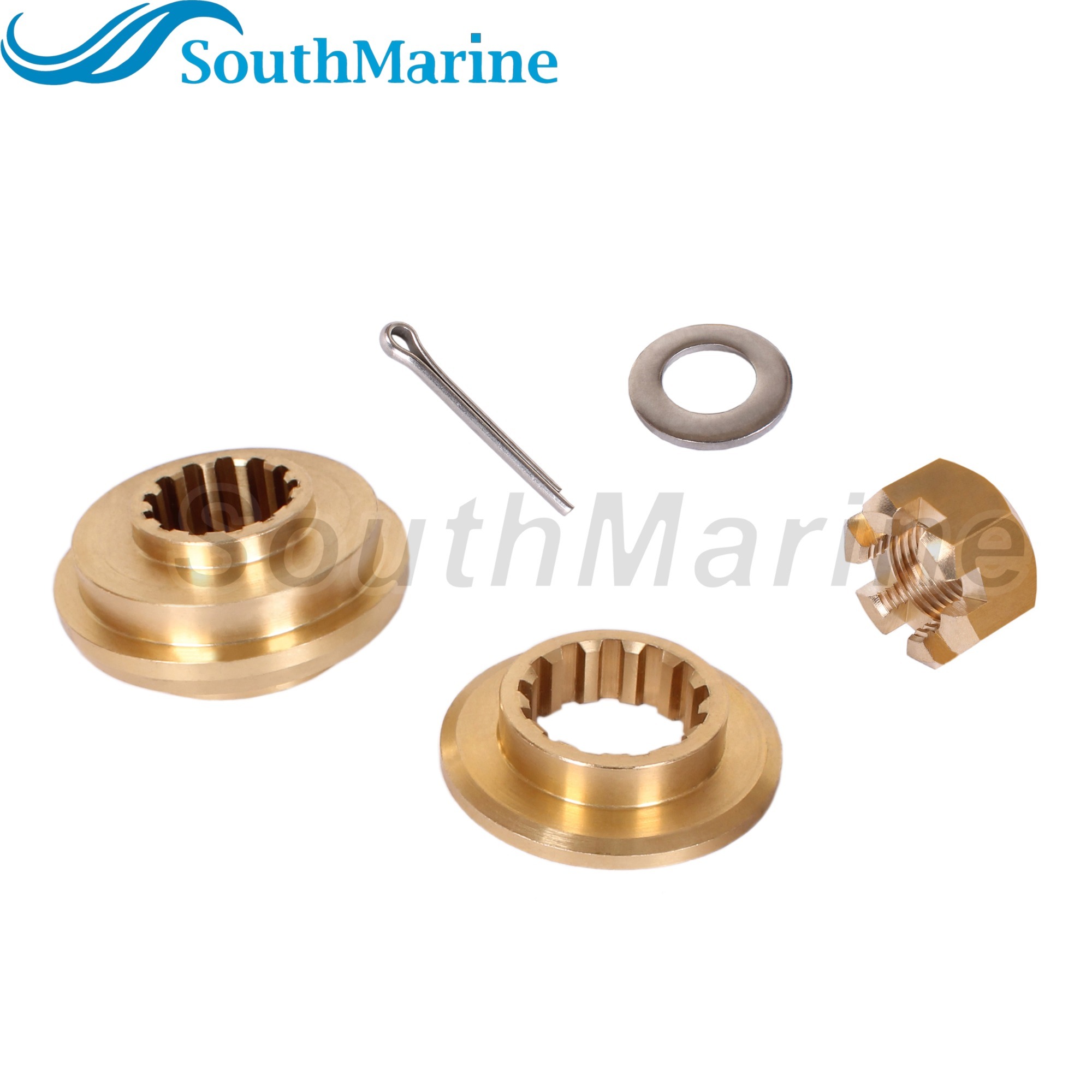 Boat Engine 3T5-87326-0 3TW873260 Propeller hardware kit for Tohatsu Nissan 40HP 50HP, 3C8642310 Thrust Holder 348642320 Stopper