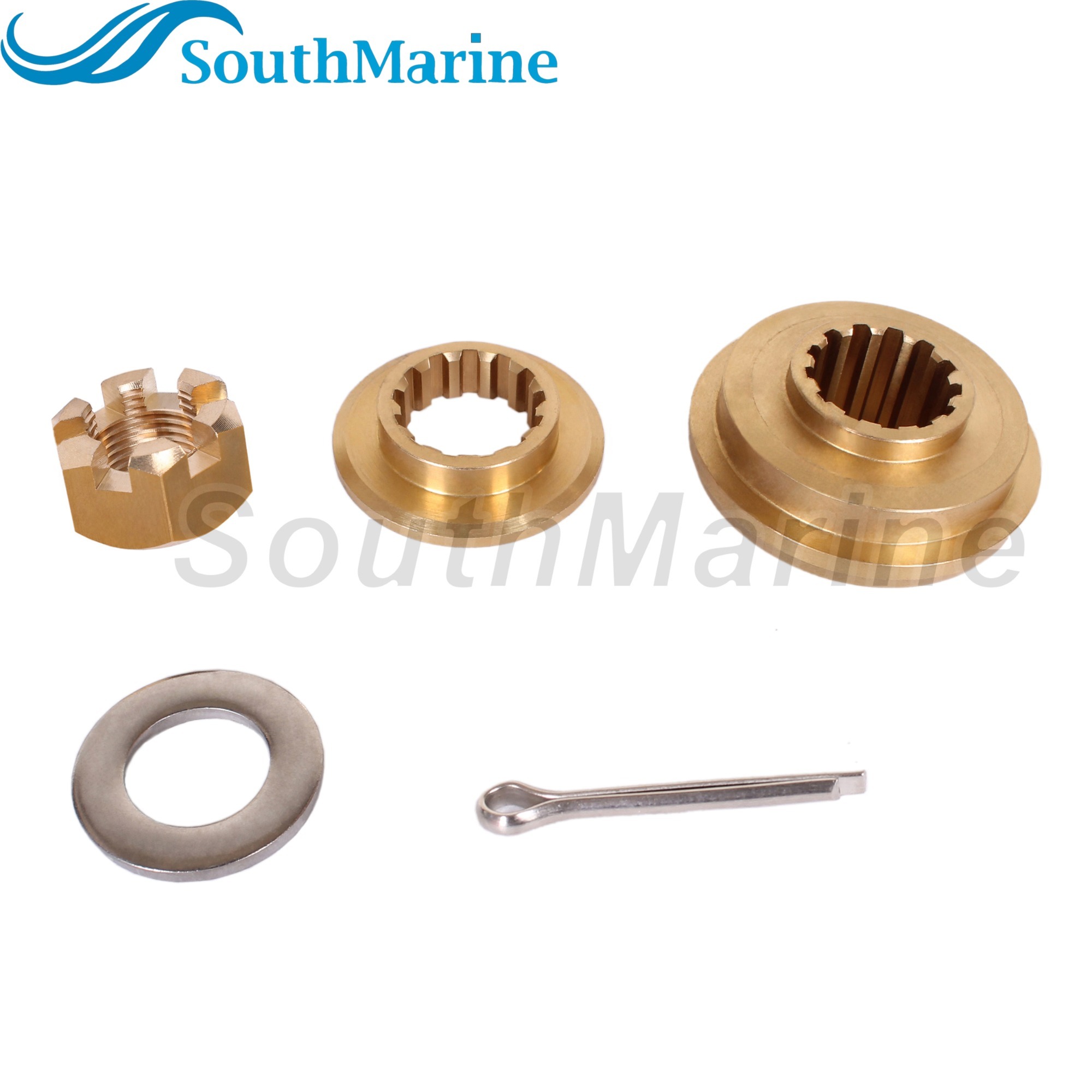 Boat Engine 3T5-87326-0 3TW873260 Propeller hardware kit for Tohatsu Nissan 40HP 50HP, 3C8642310 Thrust Holder 348642320 Stopper