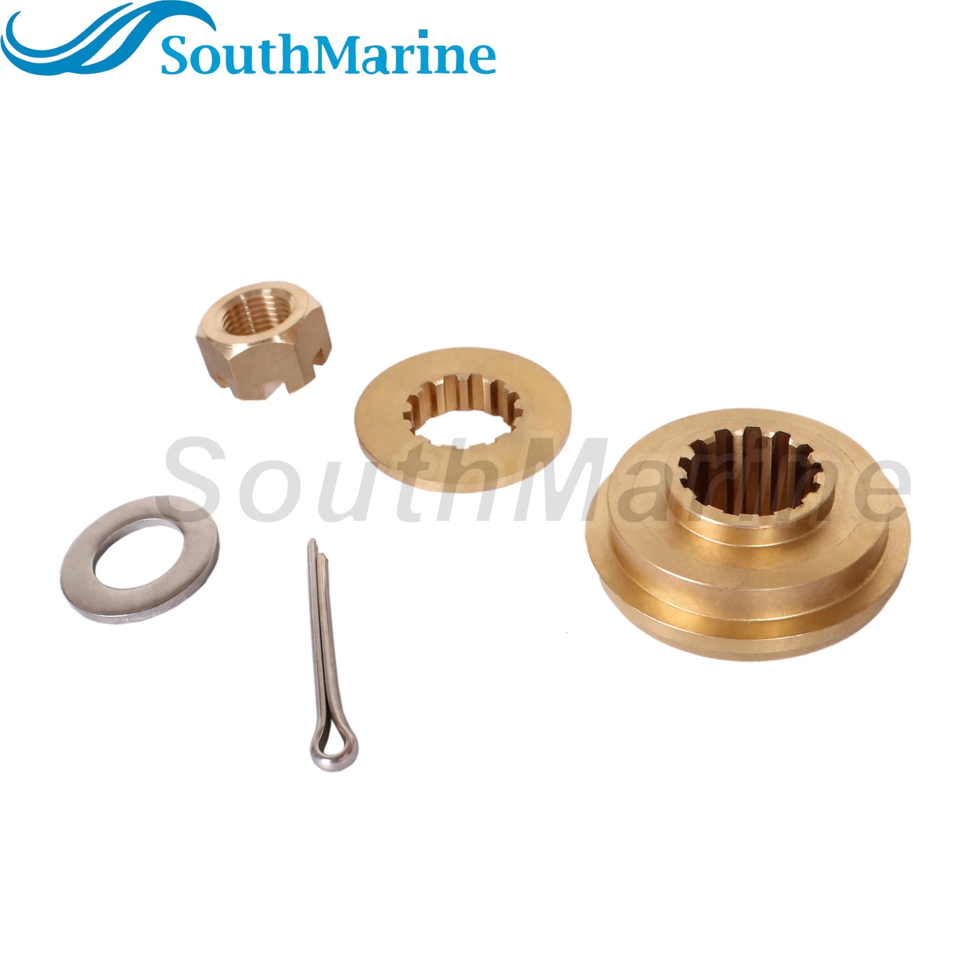 Boat Engine 3T5-87326-0 3TW873260 Propeller hardware kit for Tohatsu Nissan 40HP 50HP, 3C8642310 Thrust Holder 348642320 Stopper