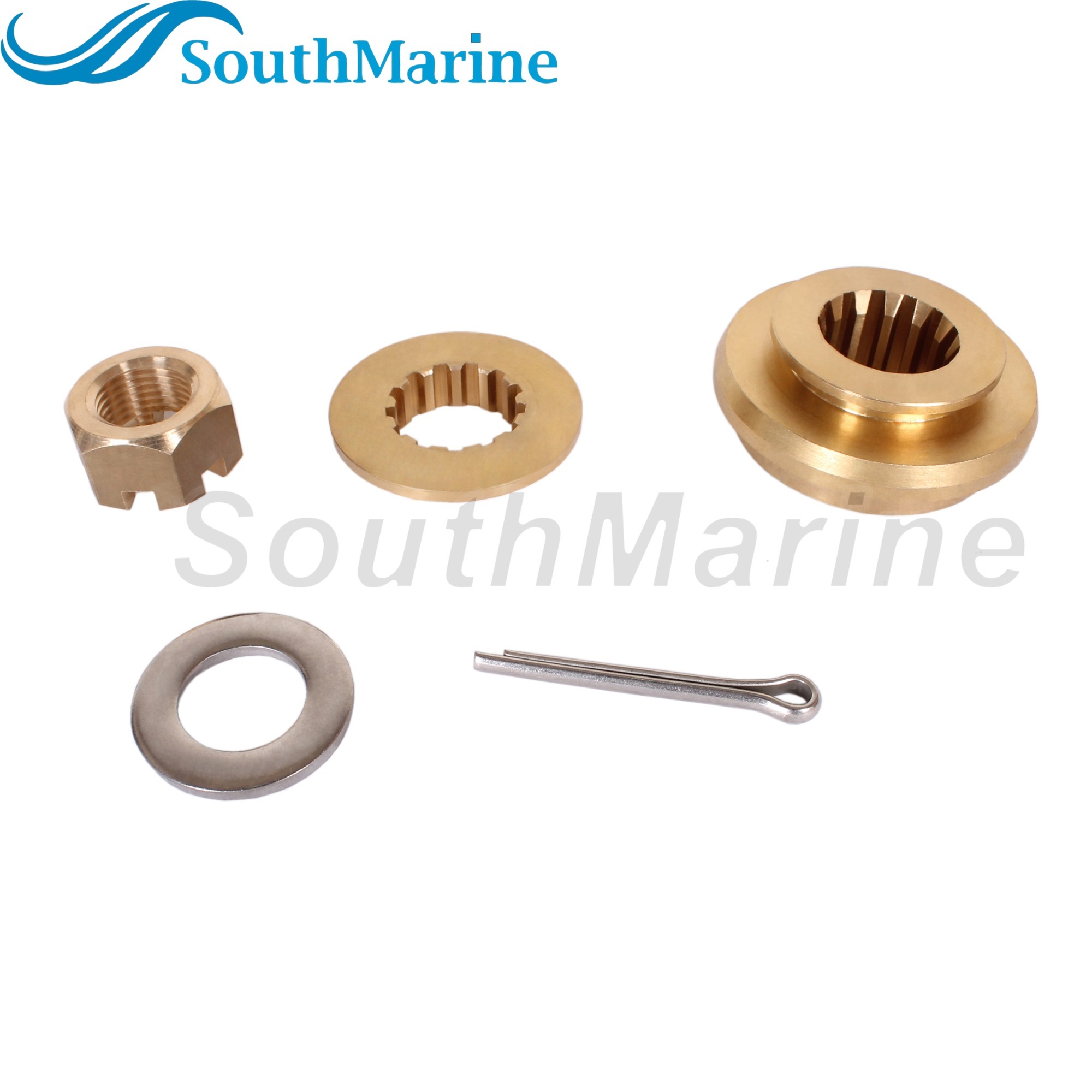 Boat Engine 3T5-87326-0 3TW873260 Propeller hardware kit for Tohatsu Nissan 40HP 50HP, 3C8642310 Thrust Holder 348642320 Stopper