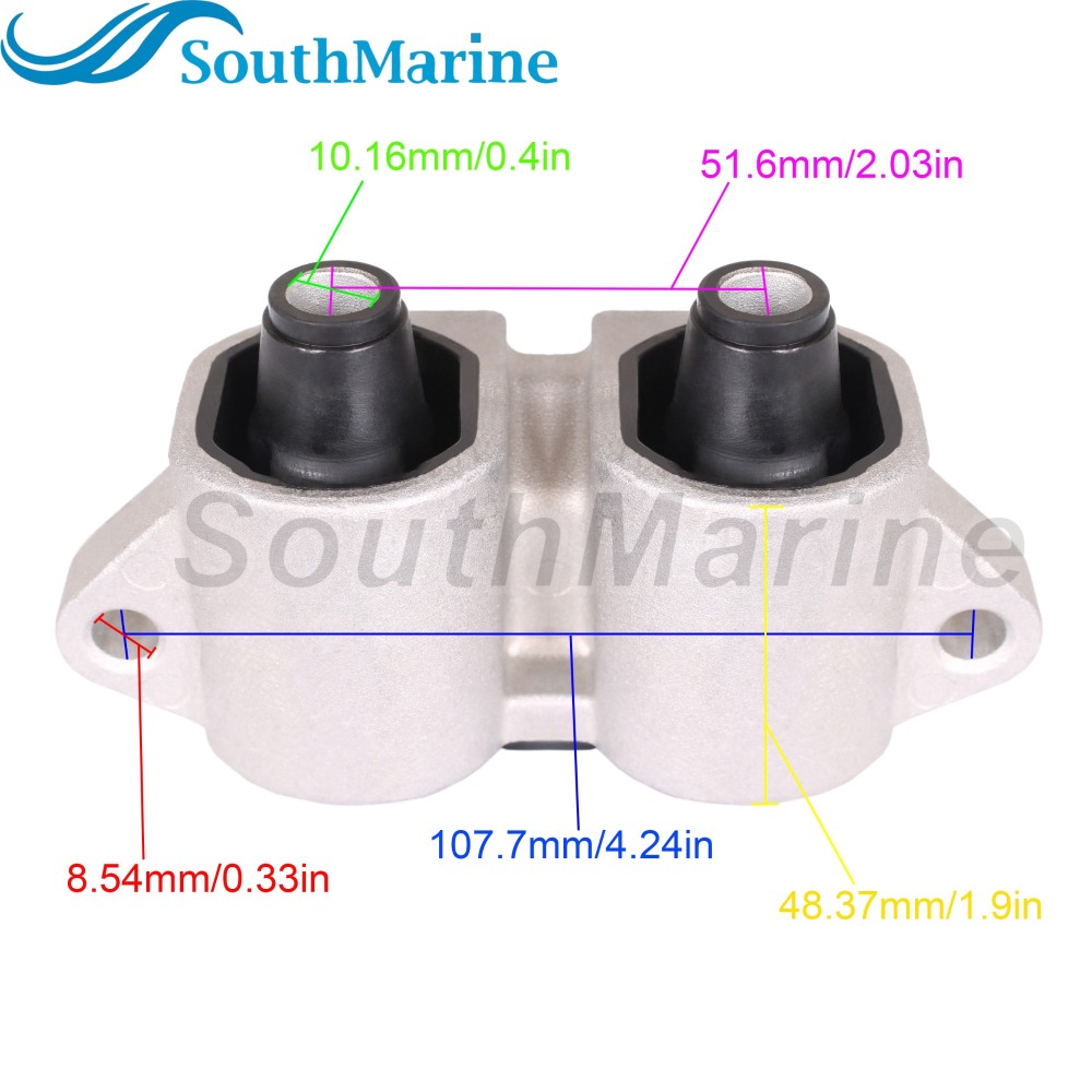 Boat Motor 6AH-44514-00-00/4D/94 F20-02020200 Rubber Mount Damper Upper Side for Yamaha Parsun HDX 15HP 20HP Shock Absorber
