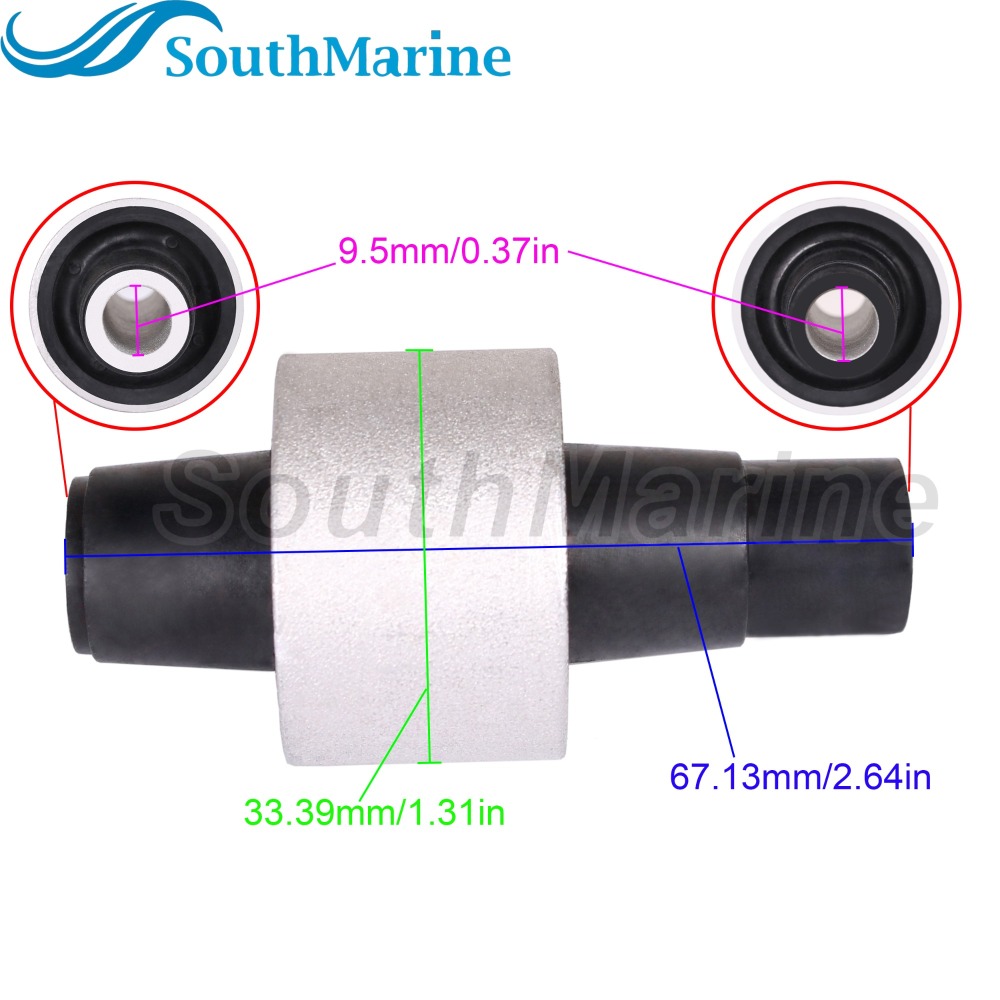 Boat Motor 679-44514-00-94 T36-02010100 Rubber Mount Damper Upper Side for Yamaha Parsun HDX Makara 40HP 50HP C40 CV40