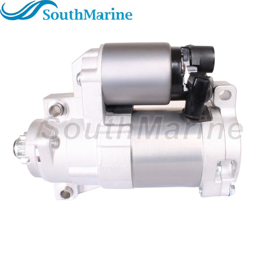 Boat Motor 6BG-81800-00 Starter Motor for Yamaha F25LA F40LA F25 T25 F40 25HP 30HP 40HP / M000TA5071 M0TA5071 for Mitsubishi