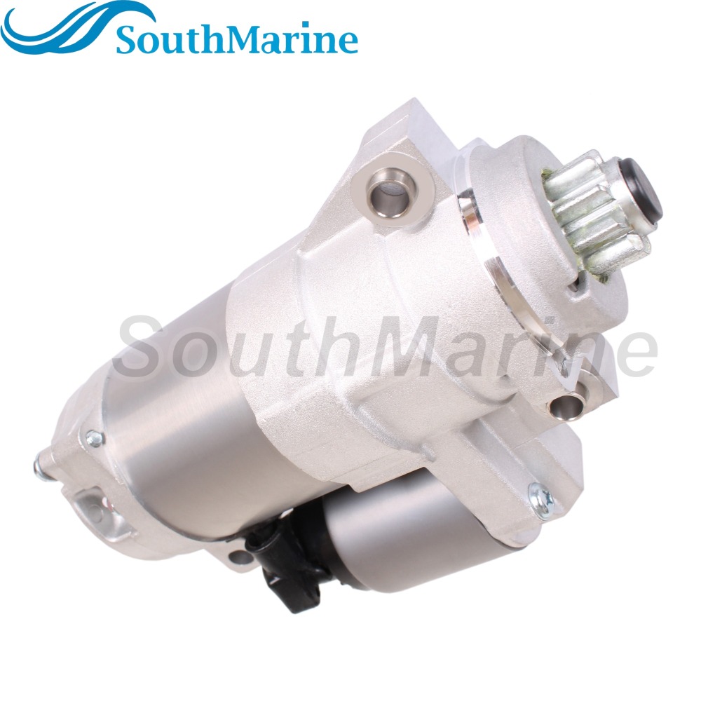 Boat Motor 6BG-81800-00 Starter Motor for Yamaha F25LA F40LA F25 T25 F40 25HP 30HP 40HP / M000TA5071 M0TA5071 for Mitsubishi