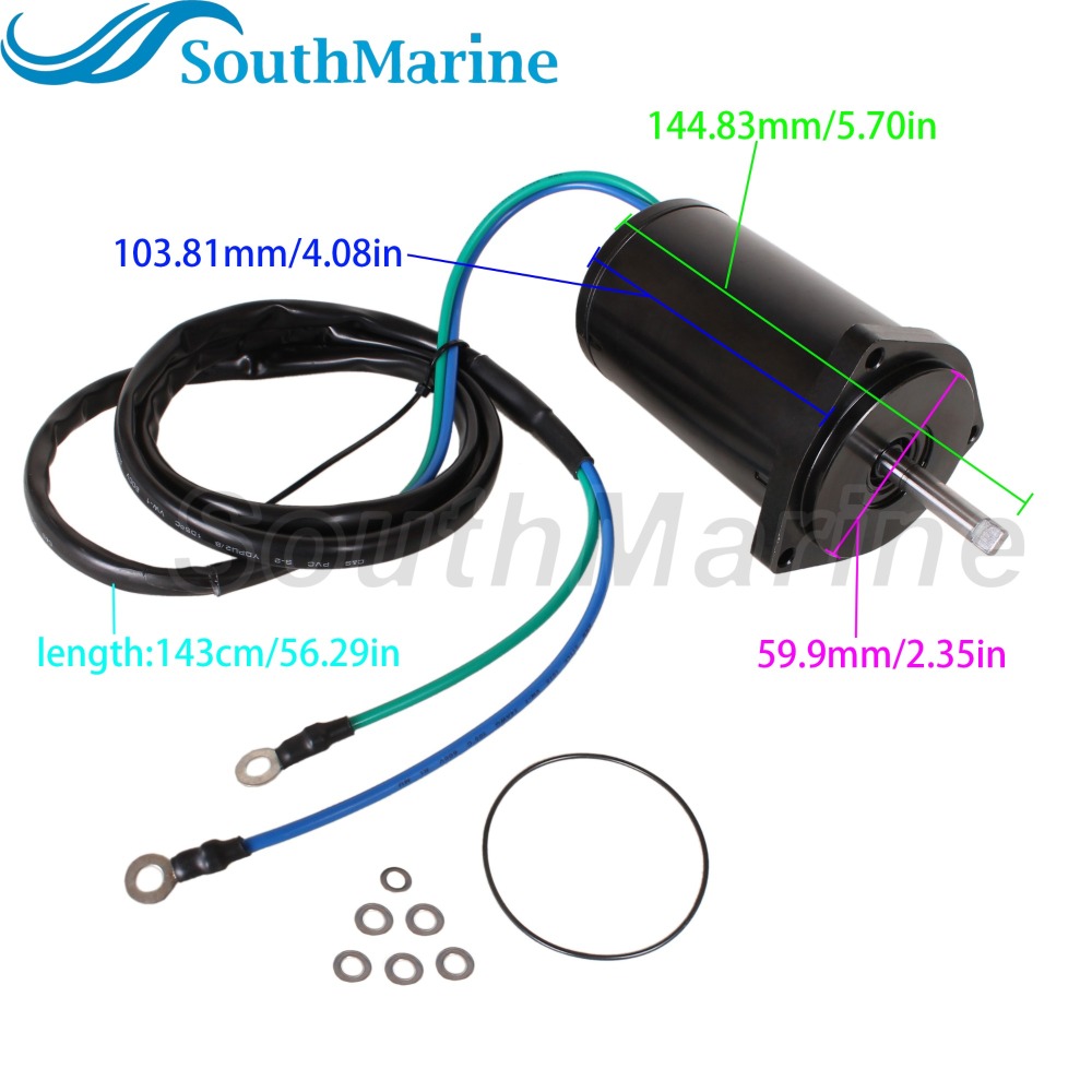 Boat Motor 69W-43880-00/01/09 62Y-43880-01/02 CS3-43880-00 18-6811 Tilt Trim Motor for Yamaha 40HP-70HP, fit Arrowhead TRM0071