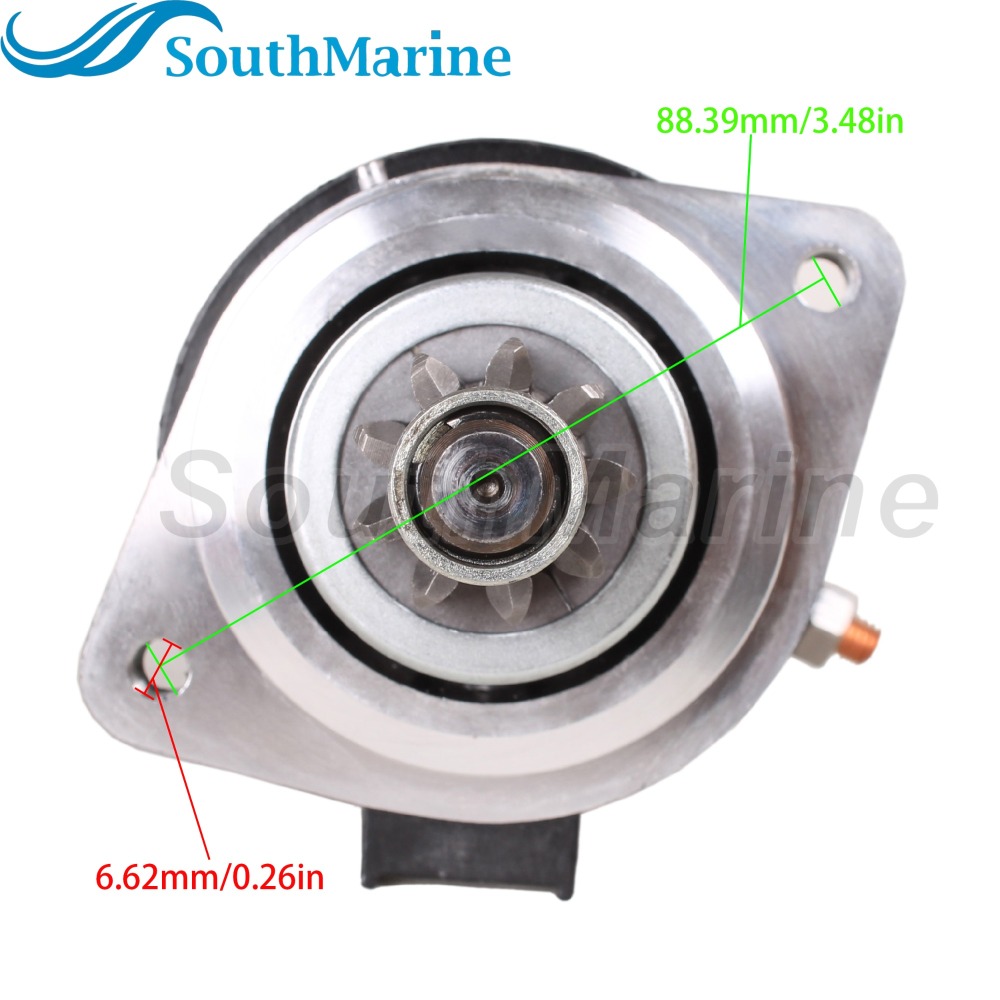 Boat Motor 6E5-81800-10 6E5-81800-11 6E5-81800-12 18-6413 Starter Motor for Yamaha 115HP-200HP, S114-323A/B/C/CN for Hitachi