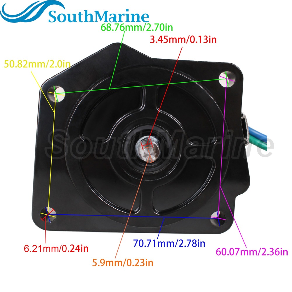 Boat Motor 6D8-43880-00 6D8-43880-01 09 Tilt Trim Motor for Yamaha 75HP 90HP F75LA F75TLR F90JA F90LA F90TJR F90TLR F90TXR F90XA