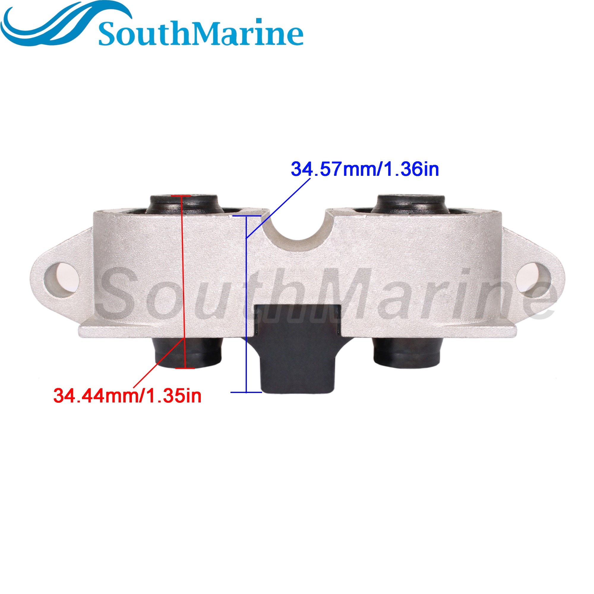 Boat Motor 68T-44517-00-00 94 68T-44517-10-00 68T-44517-10-94 Rubber Mount Damper Upper Side for Yamaha 8HP 9.9HP F8 F9.9
