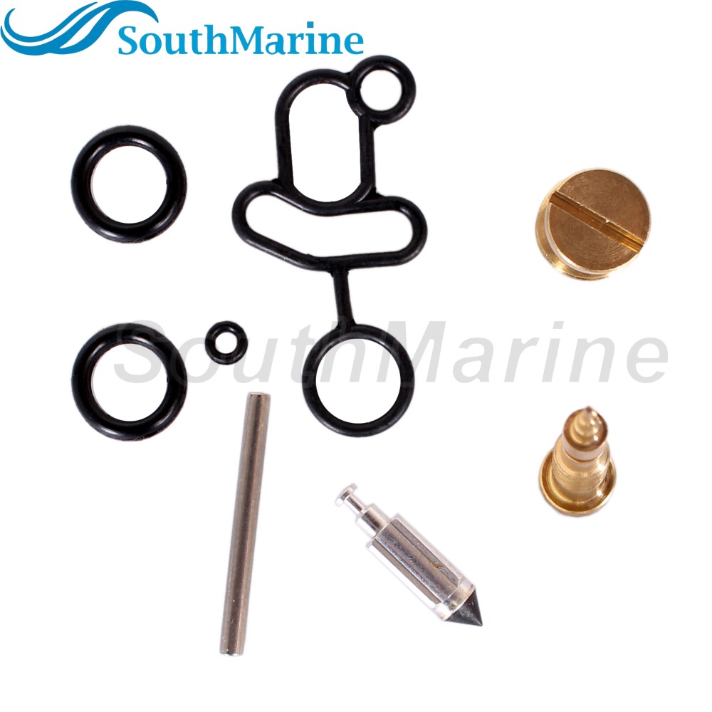 Boat Engine 62Y-W0093-10 62Y-W0093-11 Carburetor Rebuild Repair Kit w/Joint 62Y-13586-30 for Yamaha 50HP T50 F50