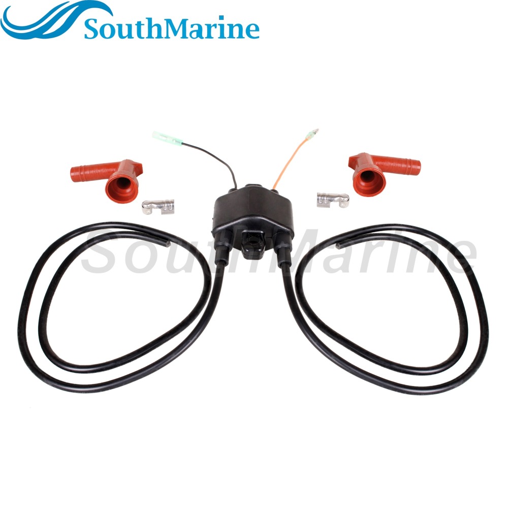 Boat Motor 33410-92L11/92L10/94400/93E00 188-0001 Ignition Coil for Suzuki 9.9HP 15HP 40HP / 3341094400 for Nissan Tohatsu