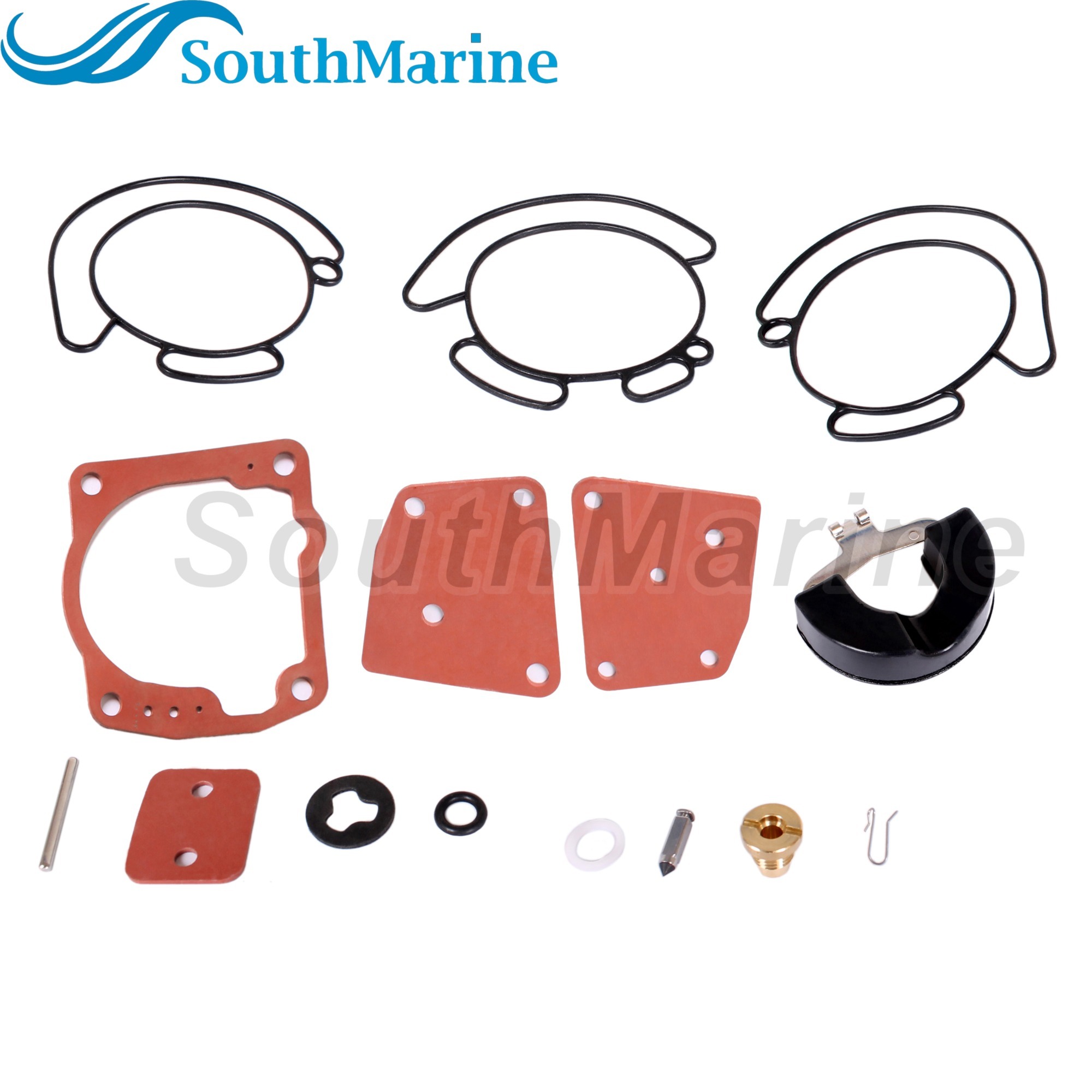 Boat Motor 0438996 438996 435442 436852 777719 18-7247 Carburetor Repair Kits for Evinrude Johnson OMC BRP V4 V6 90HP-175HP
