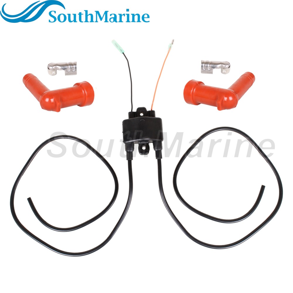 Boat Motor 33410-92L11/92L10/94400/93E00 188-0001 Ignition Coil for Suzuki 9.9HP 15HP 40HP / 3341094400 for Nissan Tohatsu