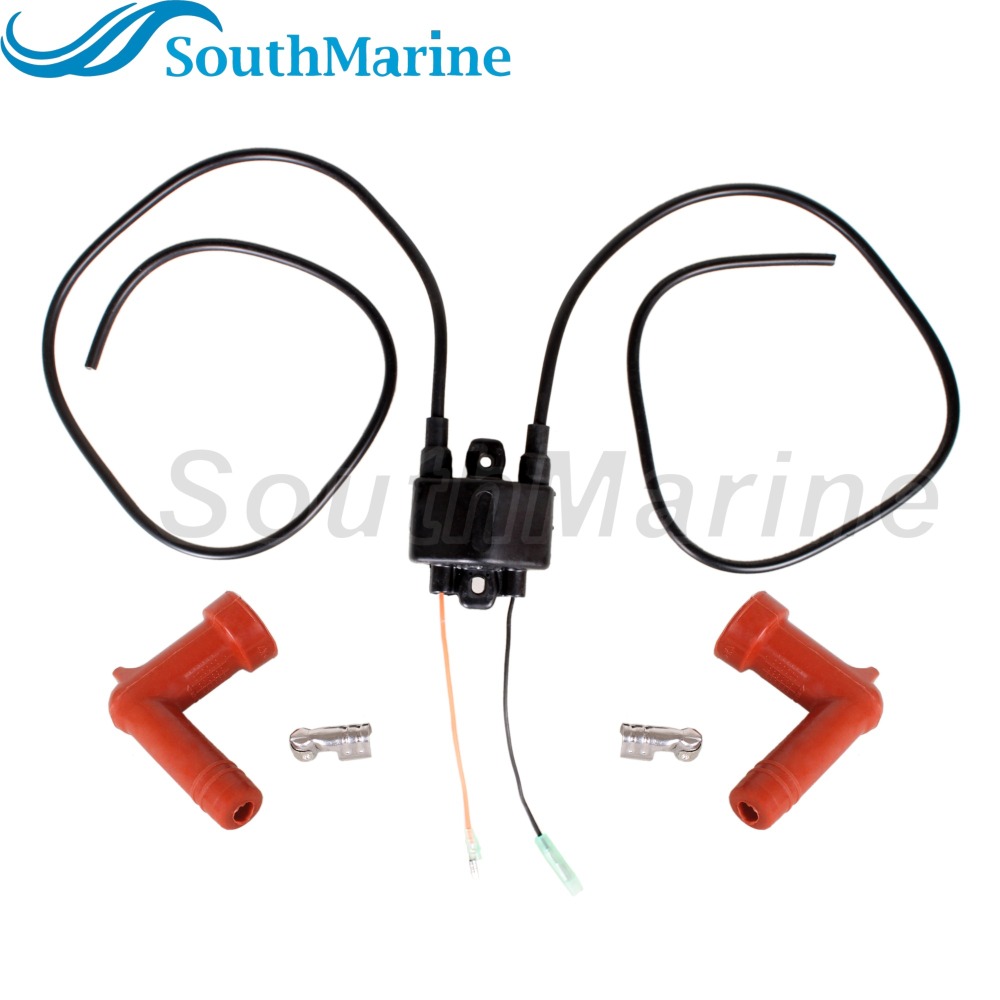 Boat Motor 33410-92L11/92L10/94400/93E00 188-0001 Ignition Coil for Suzuki 9.9HP 15HP 40HP / 3341094400 for Nissan Tohatsu